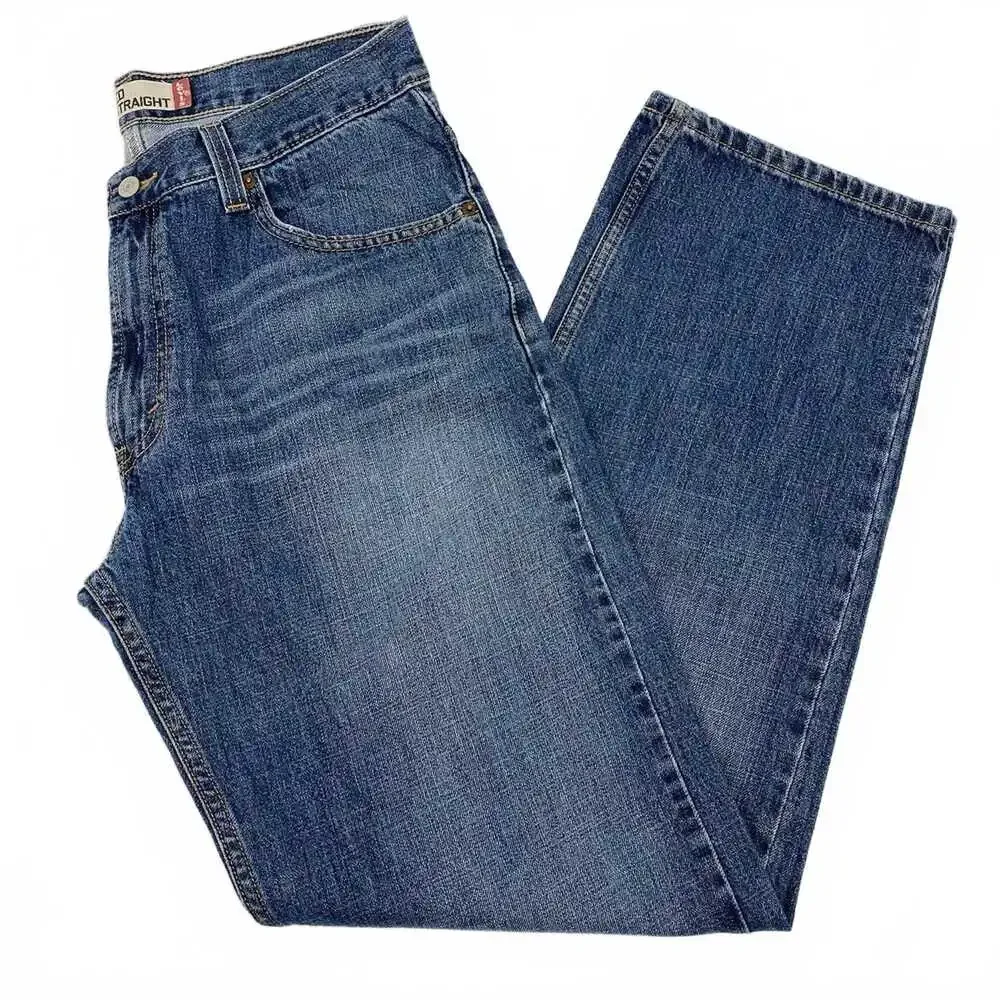 Levi’s Dark Wash 559 Relaxed Straight Jeans | Regular 34